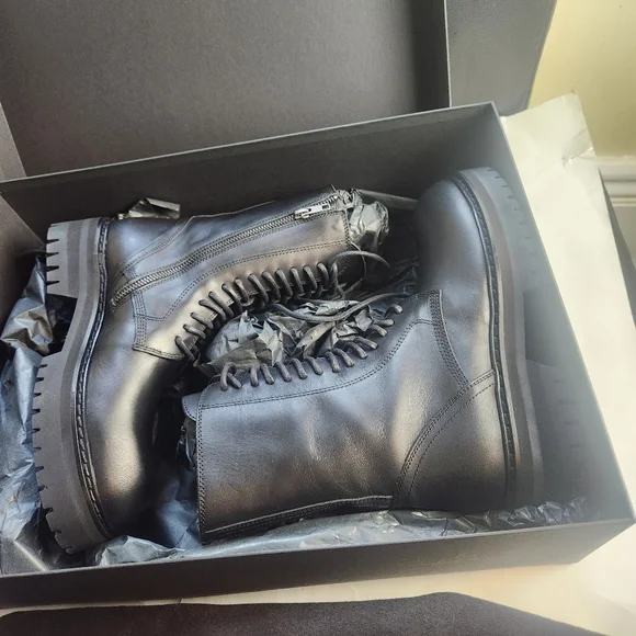Ann Demeulemeester Alex Lace Up boots size 38 BNWT - Picture 6 of 12